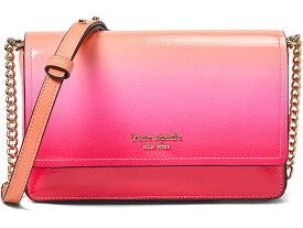 (取寄) ケイトスペード レディース モルガン オンブレ サフィーノ レザー フラップ チェイン ウォレット Kate Spade New York women Kate Spade New York Morgan Ombre Saffiano Leather Flap Chain Wallet Melon Ball Multi