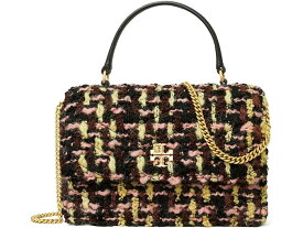 (取寄) トリーバーチ レディース キラ ツイード ミニ トップ ハンドル チェイン ウォレット Tory Burch women Tory Burch Kira Tweed Mini Top-Handle Chain Wallet Multi