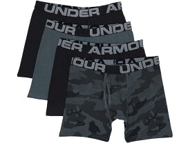 (取寄) アンダーアーマー キッズ ボーイズ 4-パック カモ コットン ボクサー セット (ビッグ キッズ) Under Armour Kids boys Under Armour Kids 4-Pack Camo Cotton Boxer Set (Big Kids) Assorted Camo