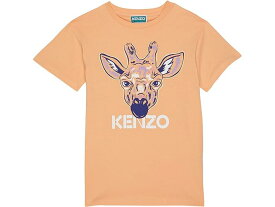 (取寄) ケンゾー キッズ ガールズ ショート スリーブ Tシャツ, ジラフ プリント インフロント (トドラー/リトル キッズ) Kenzo Kids girls Kenzo Kids Short Sleeve T-Shirt, Giraffe Print Infront (Toddler/Little Kids) Gold Yellow