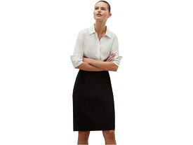(取寄) エムエムラフルアー レディース コーブル ヒル スカート - オリガミ スーティング M.M.LaFleur women M.M.LaFleur Cobble Hill Skirt - Origami Suiting Black