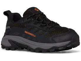 (取寄) メレル キッズ キッズ モアブ スピード 2 ロウ ウォータープルーフ (リトル キッド/ビッグ キッド) Merrell Kids kids Merrell Kids Moab Speed 2 Low Waterproof (Little Kid/Big Kid) Black