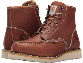 (取寄) カーハート メンズ 6インチ ノン-セーフティ トゥ ウェッジ ブート Carhartt men Carhartt 6-Inch Non-Safety Toe Wedge Boot Tan Oil Tanned Leather