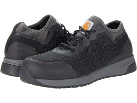 (取寄) カーハート メンズ フォース ナノ コンポジット トゥ SD ワーク スニーカー Carhartt men Carhartt Force Nano Composite Toe SD Work Sneaker Black Mesh/Grey Synthetic