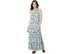 (取寄) ヴィンスカムート レディース スリーブレス ティアード マキシ ドレス Vince Camuto women Vince Camuto Sleeveless Tiered Maxi Dress Sea Breeze