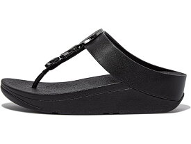 (取寄) フィットフロップ レディース ハロ FitFlop women FitFlop Halo Black