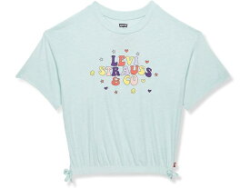 (取寄) リーバイス キッズ ガールズ ミート アンド グリート シンチ ティー (ビッグ キッズ) Levi's Kids girls Levi's Kids Meet & Greet Cinched Tee (Big Kids) Pastel Blue