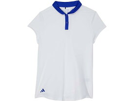 (取寄) アディダス ゴルフ キッズ ガールズ ヒート.レディ ポロ シャツ (リトル キッズ/ビッグ キッズ) adidas Golf Kids girls adidas Golf Kids Heat.RDY Polo Shirt (Little Kids/Big Kids) White