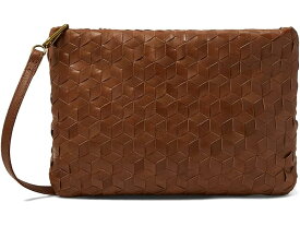 (取寄) メイドウェル レディース パフィー ウーブン クロスボディ - マルチウィーブ Madewell women Madewell Puffy Woven Crossbody - Multiweave Sepia Multi