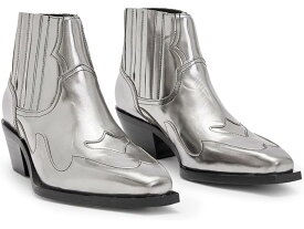 (取寄) オールセインツ レディース ジョンティ メタリック ブーツ AllSaints women AllSaints Jonty Metallic Boots Silver