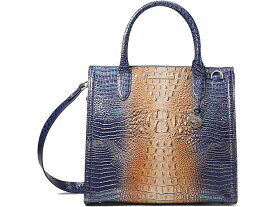 (取寄) ブラーミン レディース オンブレ ミニ メルボルン キャロライン サッチェル Brahmin women Brahmin Ombre Mini Melbourne Caroline Satchel Bluestone