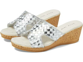 (取寄) デビッドテイト レディース モデルノ David Tate women David Tate Moderno White/Silver Nappa