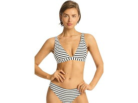 (取寄) シー レベル スイム レディース アマルフィ ロングライン トライ トップ SEA LEVEL SWIM women SEA LEVEL SWIM Amalfi Longline Tri Top Black