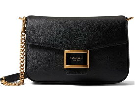 (取寄) ケイトスペード レディース ケイティ フラップ チェイン クロスボディ Kate Spade New York women Kate Spade New York Katy Flap Chain Crossbody Black