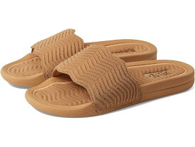 (取寄) アスレチック プロパルジョン ラボ レディース テクロム ジグザグ スライド Athletic Propulsion Labs (APL) women Athletic Propulsion Labs (APL) Techloom Zigzag Slide Tan