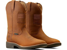 (取寄) アリアット メンズ リッジバック カントリー ウォータープルーフ ウェスタン ブーツ Ariat men Ariat Ridgeback Country Waterproof Western Boots Status Brown
