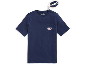 (取寄) ヴィンヤードヴァインズ キッズ ボーイズ マルチ ステッカー ショート スリーブ ポケット ティー (リトル キッド) Vineyard Vines Kids boys Vineyard Vines Kids Multi Sticker Short Sleeves Pocket Tee (Little Kid) Nautical Navy