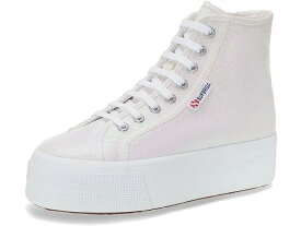 (取寄) スペルガ レディース 2708 HI トップ ラメ Superga women Superga 2708 hi top lame White