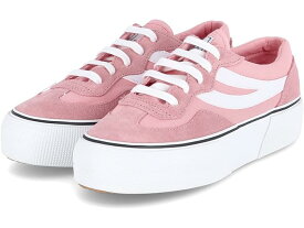 (取寄) スペルガ レディース 3041 レボリー カラーブロック プラットフォーム Superga women Superga 3041 Revolley Color-Block Platform Pink/White