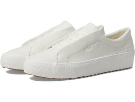 (取寄) ケッズ レディース レミ レザー スリップ オン Keds women Keds Remi Leather Slip On Snow White Leather