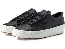 (取寄) ケッズ レディース レミ レザー スリップ オン Keds women Keds Remi Leather Slip On Black Leather