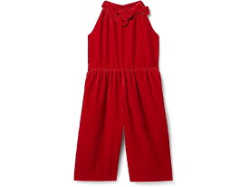 (取寄) ジャニー アンド ジャック ガールズ ベロア ロンパー (トドラー/リトル キッズ/ビッグ キッズ) Janie and Jack girls Janie and Jack Velour Romper (Toddler/Little Kids/Big Kids) Red