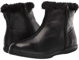 (取寄) ソフトウォーカー レディース アンクル ブーツ アンド ブーティ SoftWalk women SoftWalk Ankle Boots and Booties Black Leather