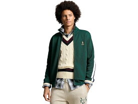 (取寄) ラルフローレン メンズ ダブルニット メッシュ トラック ジャケット Polo Ralph Lauren men Polo Ralph Lauren Double-Knit Mesh Track Jacket Moss Agate Multi