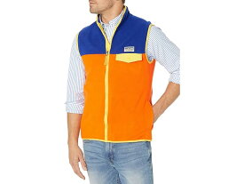 (取寄) ラルフローレン メンズ カラーブロックト ブラッシュ フリース ベスト Polo Ralph Lauren men Polo Ralph Lauren Color-Blocked Brushed Fleece Vest Orange Multi