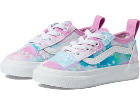 (取寄) バンズ キッズ ガールズ オールド スクール エラスティック レース テーパード VR3 (インファント/トドラー) Vans Kids girls Vans Kids Old Skool Elastic Lace Tapered VR3 (Infant/Toddler) Sunny Day Multi/True White