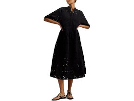 (取寄) テッドベーカー レディース オーバーサイズ ブロドリー ドレス Ted Baker women Ted Baker Nikaia Oversized Broderie Dress Black