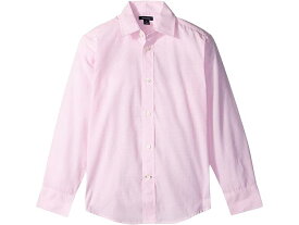 (取寄) トミーヒルフィガー キッズ ボーイズ クロス ギンガム シャツ (ビッグ キッズ) Tommy Hilfiger Kids boys Tommy Hilfiger Kids Cross Gingham Shirt (Big Kids) Light Pink
