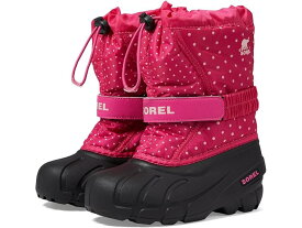 (取寄) ソレル キッズ キッズ フラーリー プリント (トドラー/リトル キッド) SOREL Kids kids SOREL Kids Flurry Print (Toddler/Little Kid) Fuchsia Fizz/Black