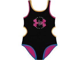 (取寄) アンダーアーマー キッズ ガールズ コア ブロック ワンピース スイムスーツ (ビッグ キッド) Under Armour Kids girls Under Armour Kids Core Block One-Piece Swimsuit (Big Kid) Black