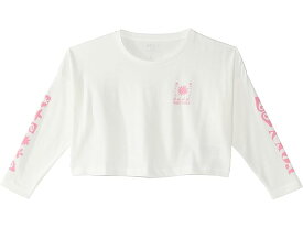 (取寄) ロキシー キッズ ガールズ オール ユー ネバー セイ ロング スリーブ T-シャツ (リトル キッズ/ビッグ キッズ) Roxy Kids girls Roxy Kids All You Never Say Long Sleeve T-Shirt (Little Kids/Big Kids) Snow White