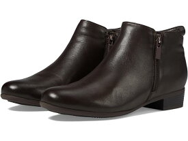 (取寄) トロッターズ レディース アンクル ブーツ アンド ブーティ Trotters women Trotters Ankle Boots and Booties Dark Brown Smooth Leather