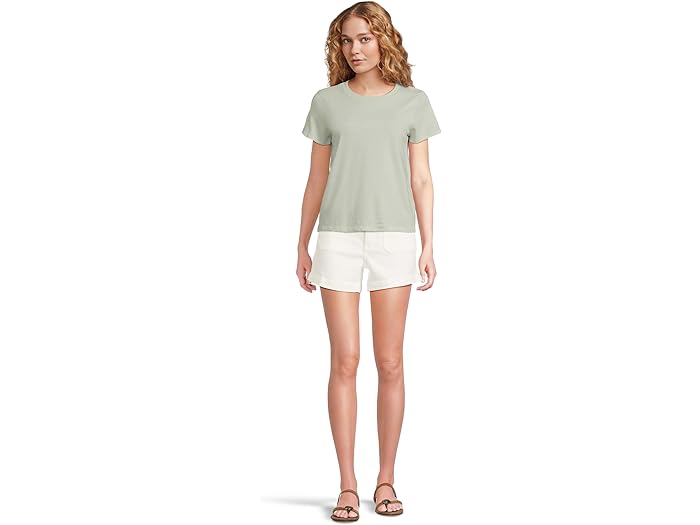 thumbnail image 2 of Madewell Women's Northside V-Neck Tee - Classic Cotton T-Shirt For Everyday Wear 2 of 11