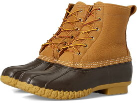 (取寄) エルエルビーン メンズ ビーン ブーツ 8 フリース ライン インサレーテッド L.L.Bean men Bean Boot 8" Fleece Lined Insulated Tan/Bean Boot Brown/Gum/Red Black Plaid