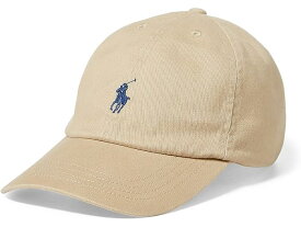 (取寄) ラルフローレン キッズ ボーイズ コットン チノ ベースボール キャップ (ビッグ キッズ) Polo Ralph Lauren Kids boys Cotton Chino Baseball Cap (Big Kids) Classic Khaki