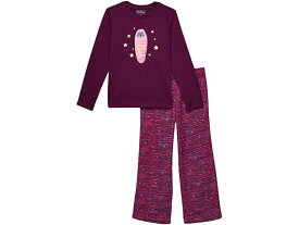 (取寄) エルエルビーン キッズ フランネル パジャマ (ビッグ キッズ) L.L.Bean kids L.L.Bean Flannel Pajamas (Big Kids) Plum Grape Under the Stars