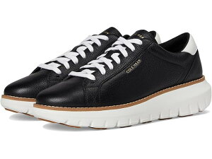 (���) �R�[���n�[�� ���f�B�[�X �[���O�����h ���[�X-�g�D-�g�D �X�j�[�J�[ Cole Haan women Zerogrand Rexanna Lace-to-toe Sneakers BLACK/WHITE WP