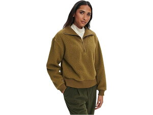 (���) �o�[���[ ���f�B�[�X �W�F�C���� 1/2 �W�b�v �t���[�X Varley women Jaylin 1/2 Zip Fleece Olive Leaf