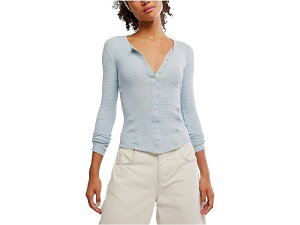 (���) �t���[�s�[�v�� ���f�B�[�X �S�[�C���O �v���C�V�Y �J���f�B Free People women Going Places Cardi Pearl Blue