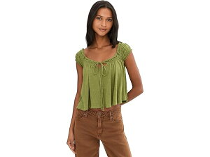 (���) �t���[�s�[�v�� ���f�B�[�X �E�B�[ �U �t���[ �_���A �e�B�[ Free People women We The Free Dahlia Tee Cardamon Seed