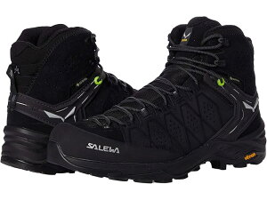 (���) �T���� �����Y �A���v �g���[�i�[ 2 �~�b�h SALEWA men Alp Trainer 2 Mid Black/Black