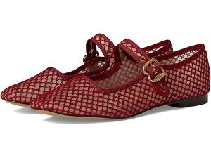 (���) �T���G�f���}�� ���f�B�[�X �~�J�G�� ���b�V�� Sam Edelman women Michaela Mesh Deep Scarlet
