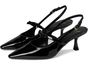 (���) �P�C�g�X�y�[�h ���f�B�[�X �J�����i �X�����O�o�b�N �L�g�� �q�[�� Kate Spade New York women Carolina Slingback Kitten Heel Black