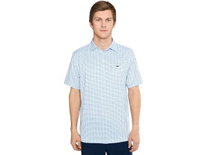 (���) ���B�����[�h���@�C���Y �����Y �v�����e�b�h �T���J�e�B �|�� Vineyard Vines men Printed Sankaty Polo Wahoo Micro - White