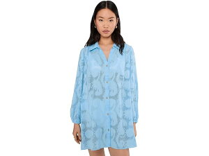 (���) �����[ �s�����b�c�@�[ ���f�B�[�X �N���b�v �J�o�[�A�b�v Lilly Pulitzer women Sadira Clip Coverup Bellevue Blue Tangerine Dream Poly Clip