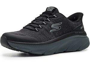 (���) �X�P�b�`���[�Y �����Y �f���b�N�X �E�H�[�J�[ 3.0 �n���Y �t���[ �X���b�v-�C�� SKECHERS men D'Lux Walker 3.0 Drevven Hands Free Slip-In Black/Charcoal